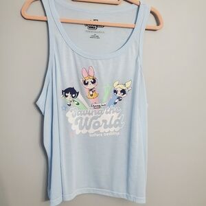 Powerpuff Girls Saving The World Before Bedtime Cartoon Network Pajama Top Sz3X